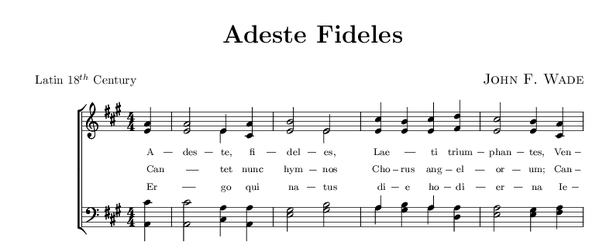 Adeste, fideles