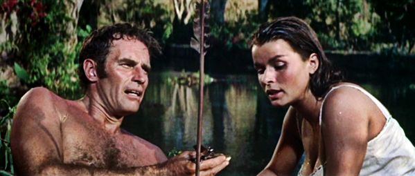 Charlton Heston, Senta Berger MAJOR DUNDEE