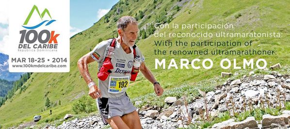 100 km del Caribe Repùblica Dominicana (1^ ed.). Si disputerà dal 18 al 25 marzo, in cinque tappe con una tappa lunga di 44,5 km. Marco Olmo testimonial