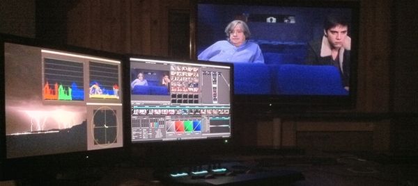 Salle d'étalonnage sous DAVINCI RESOLVE lors de l'étalonnage vidéo du court métrage OEIL DE VERRE COURT METRAGE OEIL DE VERRE DAVINCI RESOLVE.jpg