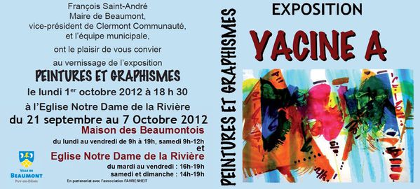 invitation expo yacine beaumont