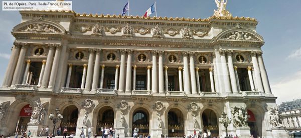 Façade principale du palais Garnier, Paris