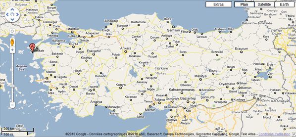 Carte Bozcada