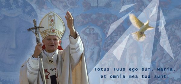 parousie.over-blog.fr, TOTUS TUUS, Jean-Paul II, vicariatu