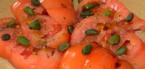 Carpaccio de coeur de boeuf aux pistache4