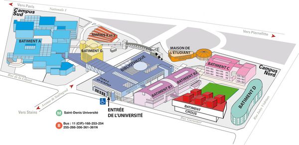 00 Paris8 plan campus 2012