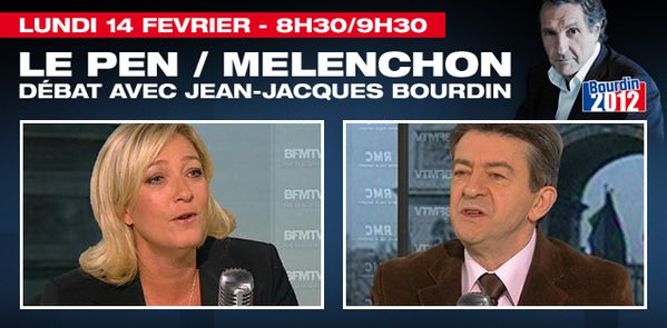 Mélanchon Vs Le Pen ; une double caricature