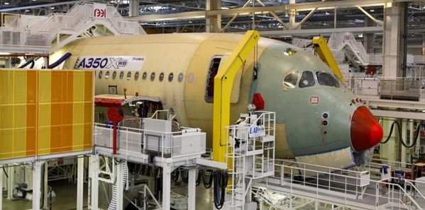 Chaine de montage A350