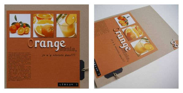orange collage
