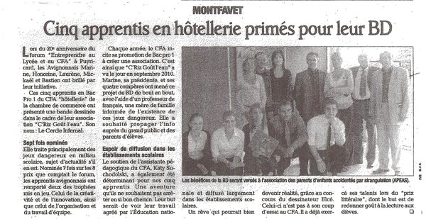Article Vaucluse