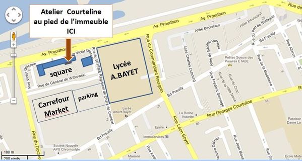 Accés atelier Gutemberg