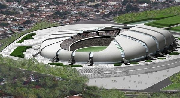 Bresil-2014-Natal-Estadio das Dunas