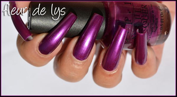 OPI Germany Collection swatches