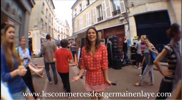 Lucie Lucas Toutes les Vidéos du tournage de la série Clem saison 4 à saint germain en laye