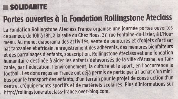 La Charente-Libre Jeudi 13 Février 2014