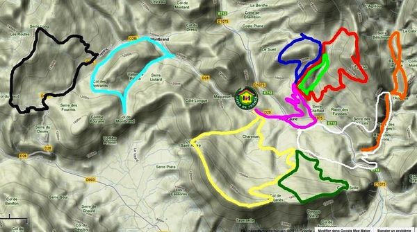 plan balades à la faurie