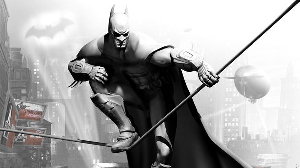 Batman-Arkham-City-Character-Cloak-Airship-Bat-Black-And-Wh
