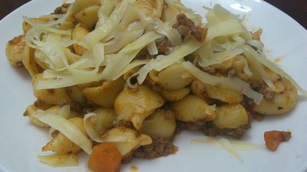 Pates--coquillages--sauce-bolognaise-revisitee 0630