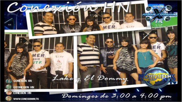 Lake y el Domy en Conexion HN (4)