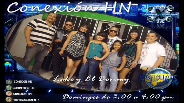 Lake y el Domy en Conexion HN (5)
