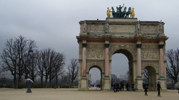 166a L'arc de Triomphe du Carrousel, Louvre, Paris