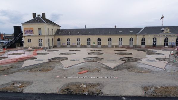 Gare la Roche sur Yon aménagement parvis (5)