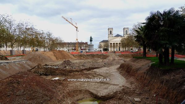 Place Napoléon la Roche sur Yon rénovation (1)