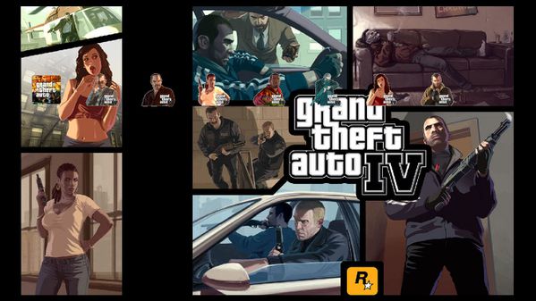 playstation 3 wallpaper themes. Wallpaper Theme PS3 GTA IV mix