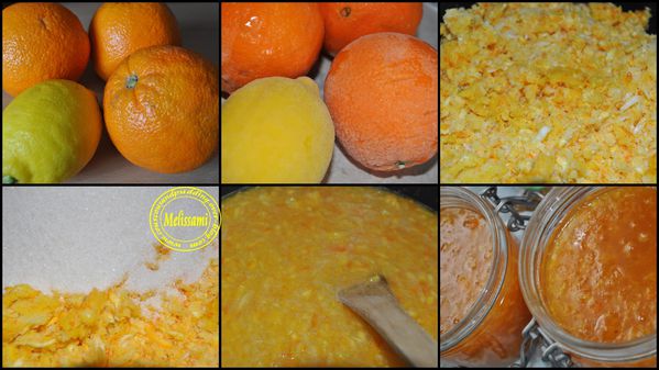 recette de confiture d'oranges