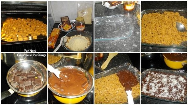 recette paves aux chocolat amandes et noix de coco sans cui
