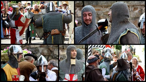 Bramevaque en fête combat de chevaliers