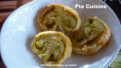 Palmiers feuilletés au basilic (3)