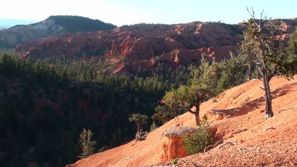 Red Canyon au soleil couchant