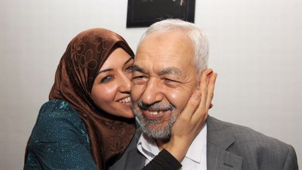 Rached-Ghannouchi-With-Daughter