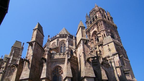 124 Le clocher, Cathédrale Notre-Dame de Rodez