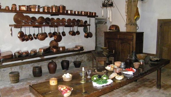 198 Kitchen, Château de Carrouges