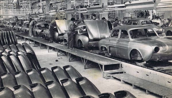 Renault bulletin information - mai-juin 1956 usine Billanco