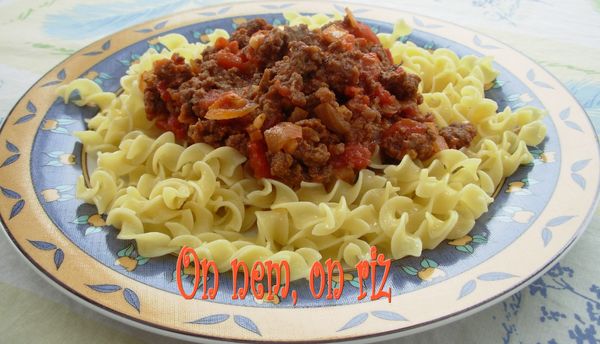 Sauce relevé au boeuf haché4