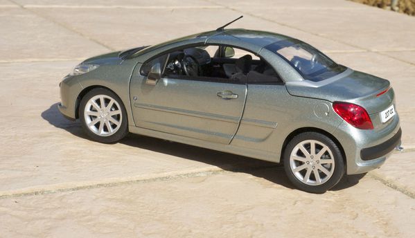 PEUGEOT 207 CC CABRIOLET GRIS NOREV23