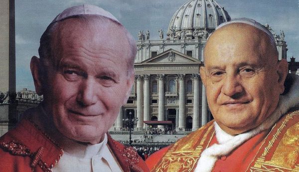 Jean Paul II et Jean XXIII
