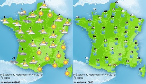 météo france 08022012