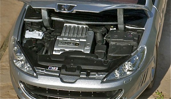 PEUGEOT 407 V6 COUPE GRIS NOREV29