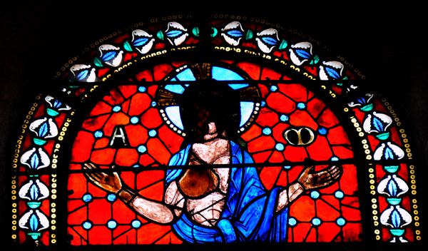 Vitrail Cathédrale du Mans 80210 08