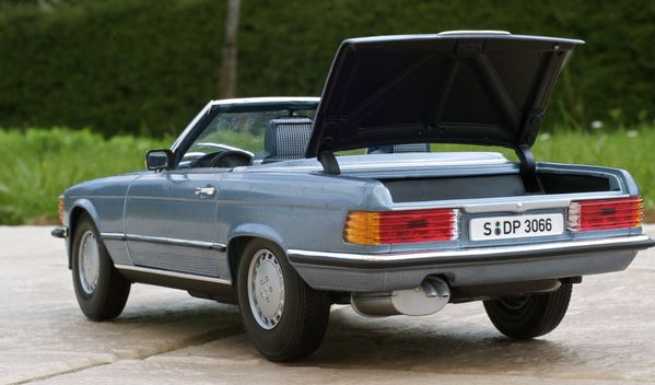 MERCEDES 300 SL CABRIOLET BLEU NOREV 09