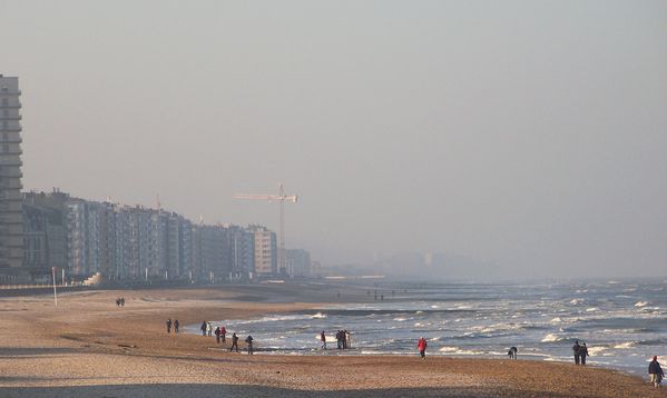 la mer à Ostende