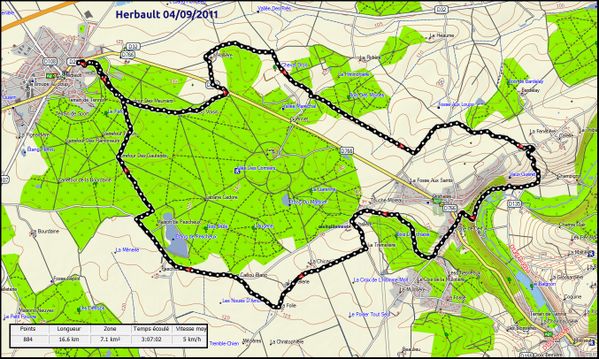 randonnée des confitures à Herbault
