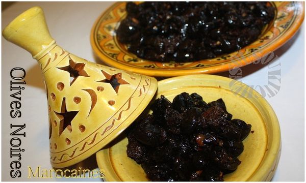Olives noires à la marocaine (Recette de ma mère)