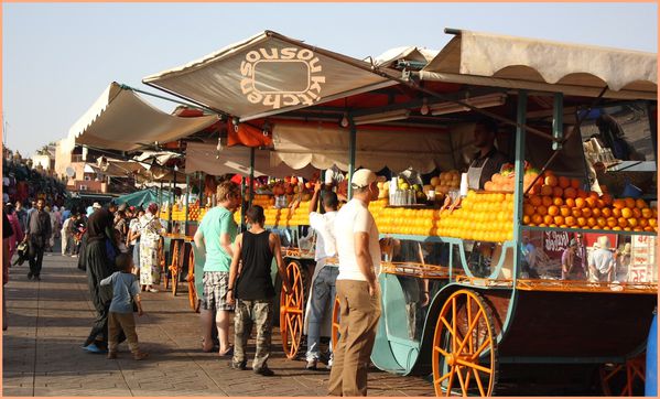 Jemaa El Fna-Marrakech-Maroc:Artisanat,Culture,Gastronomie
