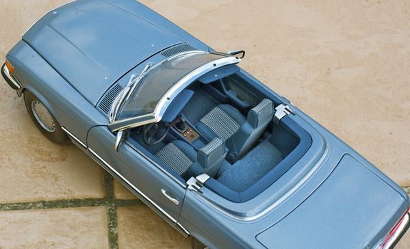 MERCEDES 300 SL CABRIOLET BLEU NOREV 28