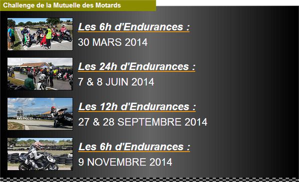 Challenge endurance 2014